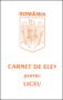 Carnet elev - imagine 57350